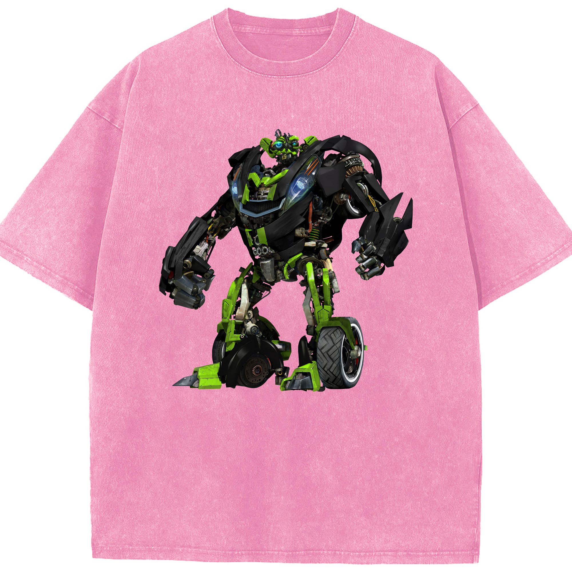 （画像用） Transformers トランスフォーマー 綿100% ヴィンテージ風 半袖Tシャツ（フロントプリント）